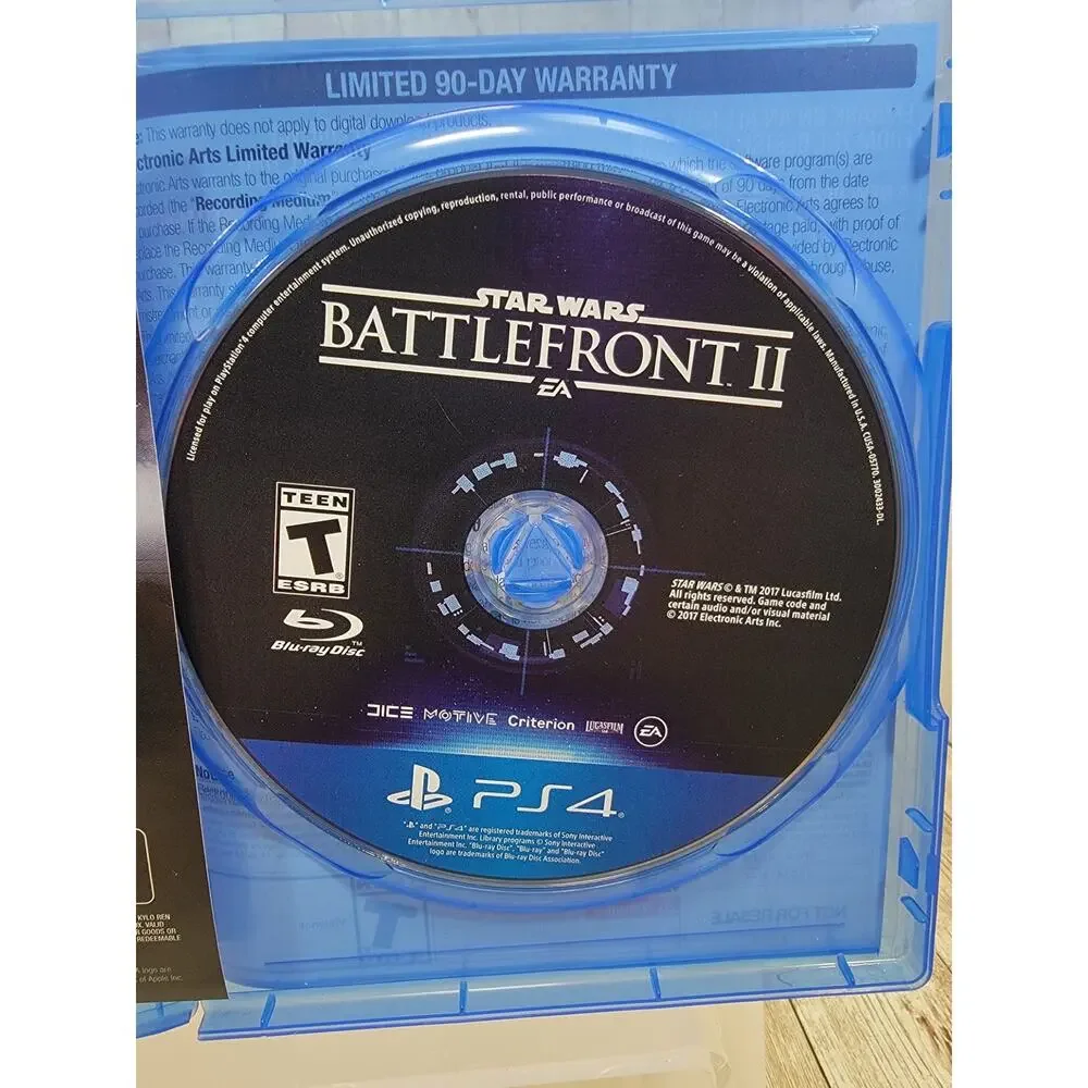 Star Wars Battlefront II PlayStation 4 (PS4) Multiplayer Shooter T-Teen